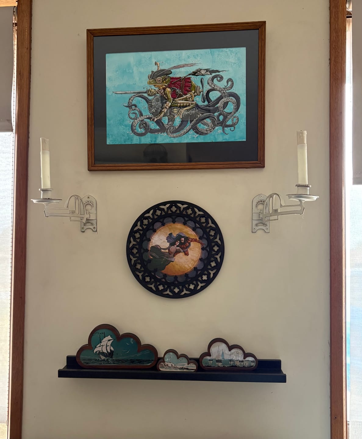 Customer photo review of Oceans of Time - Limited Edition Wall Hanging