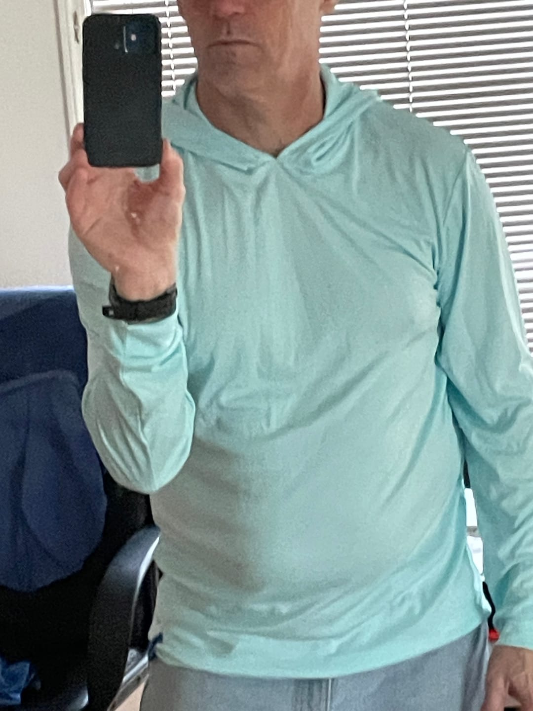 Customer photo review of 80Eighty® UPF 50+ Sun Hooded Shirt