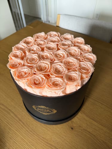 Customer photo review of Signature 2-Dozen Roses In Black Box