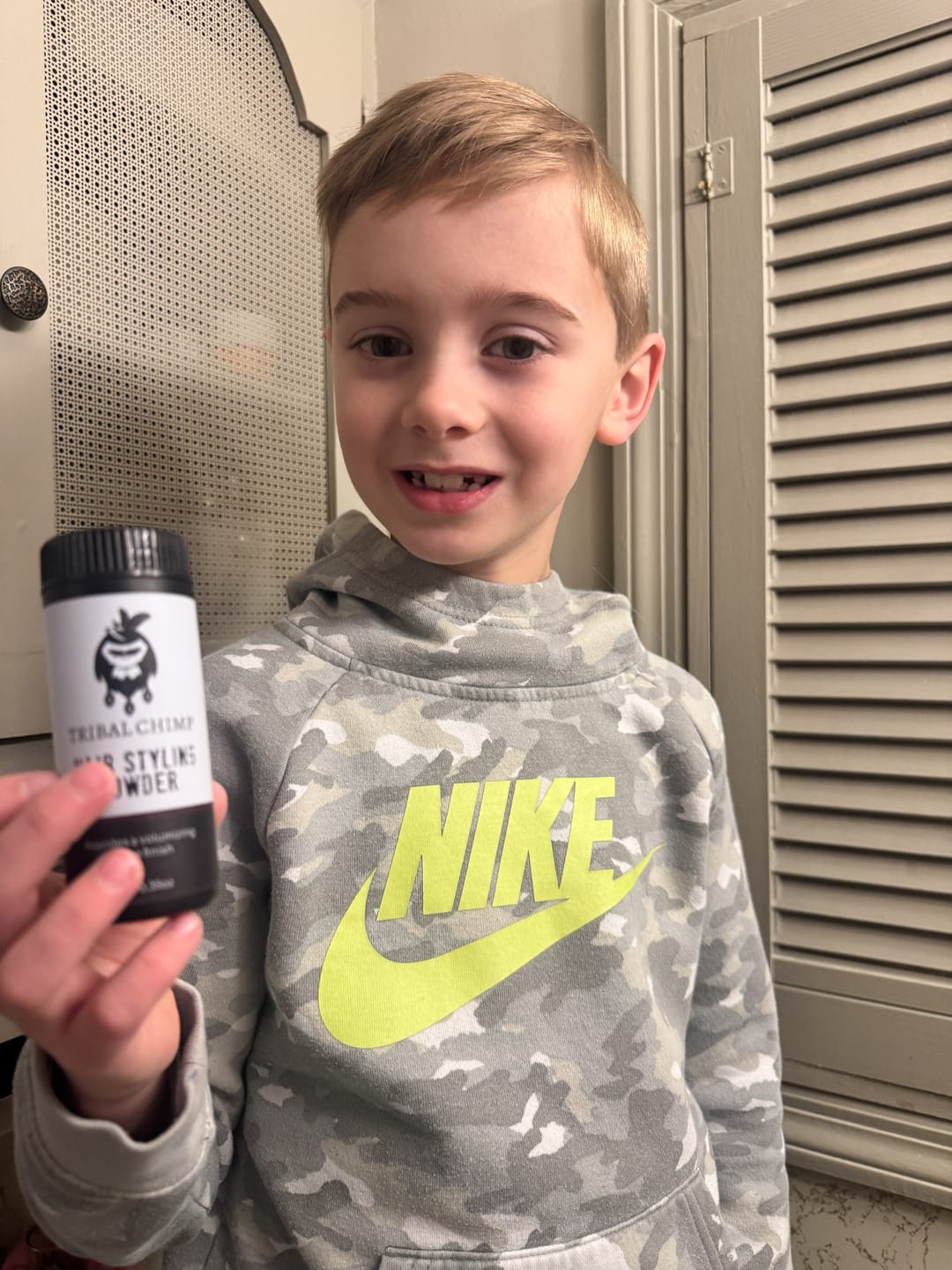 Customer photo review of 3 pcs Hair Styling Powder
