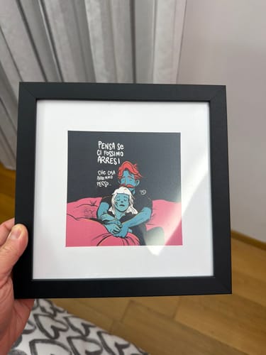 Customer photo review of Quadretto 20x20 - Cosa Avremmo Perso