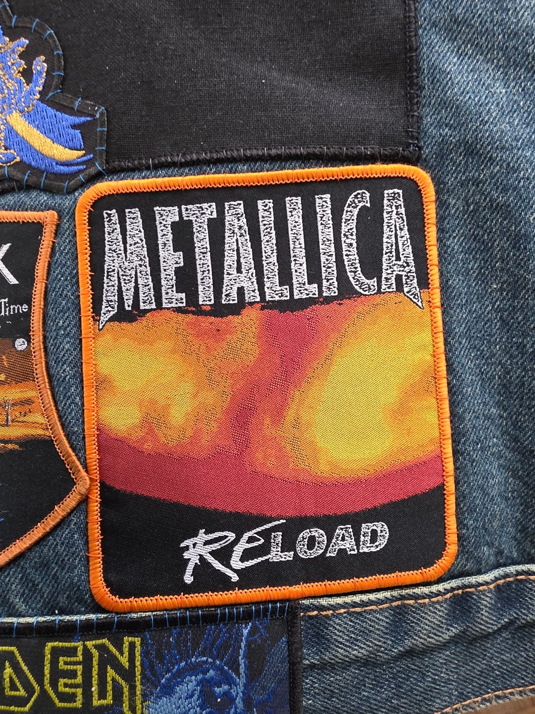 Customer photo review of Metallica - Reload - Patch