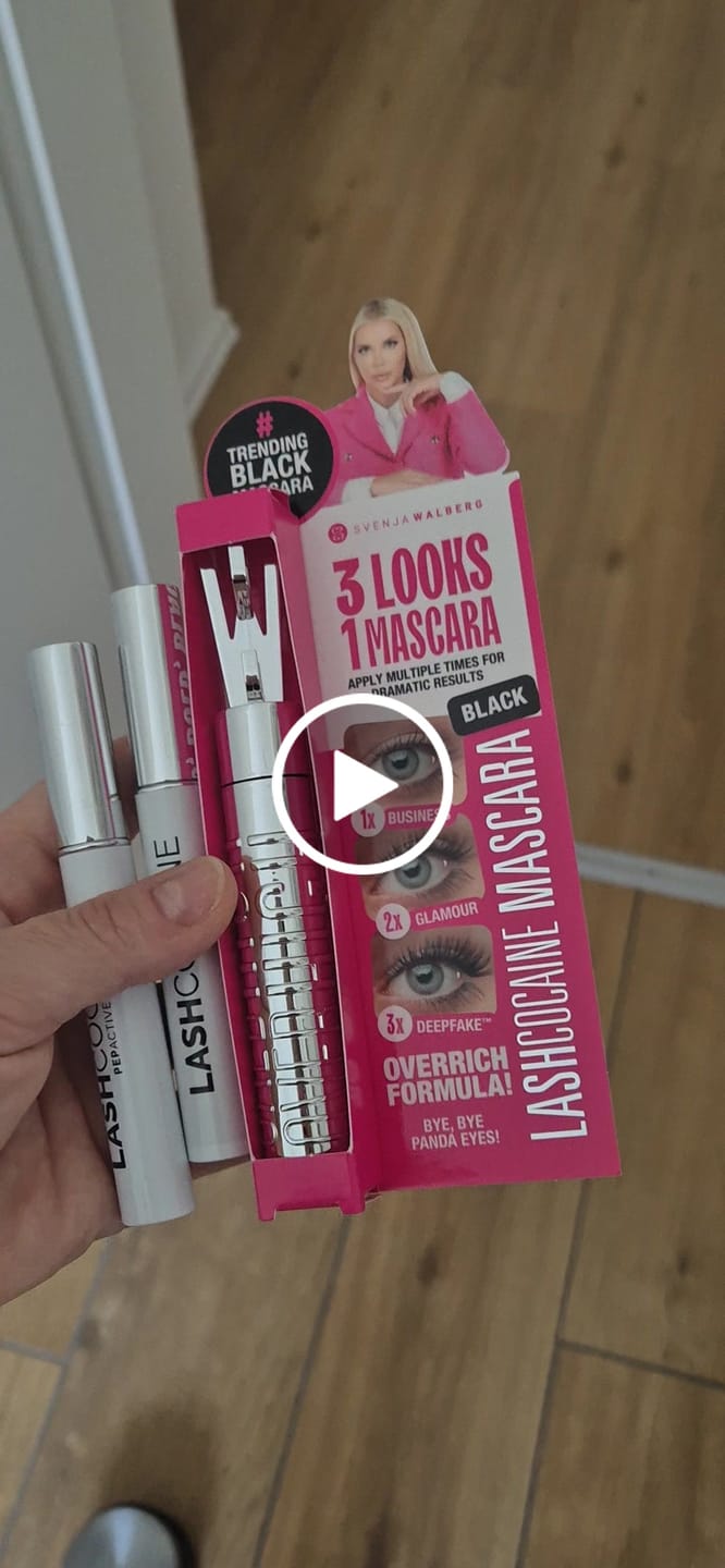 Customer video review of LASHCOCA!NE + LASHCOCA!NE PEPActive + LASHCOCA!NE MASCARA BLACK