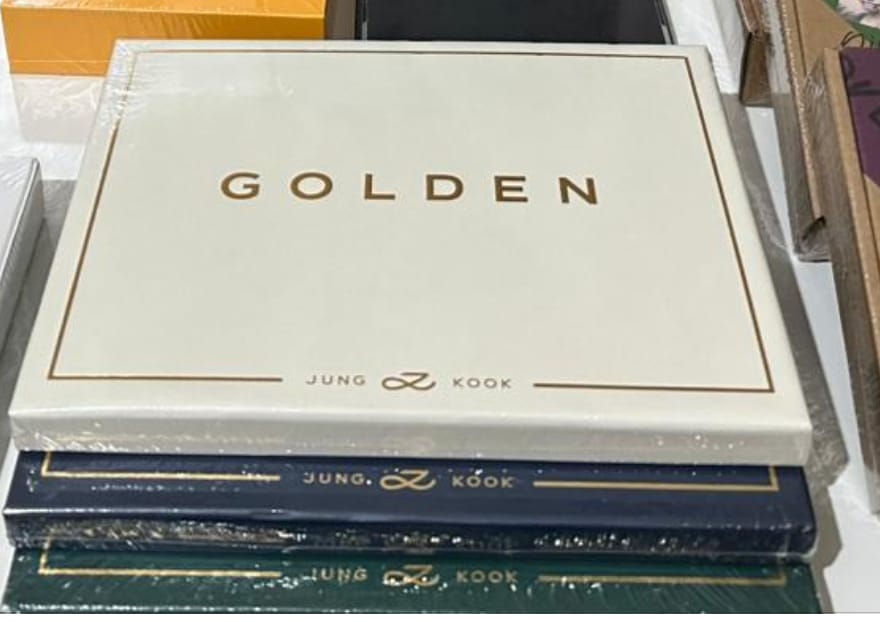 Customer photo review of BTS JUNGKOOK - GOLDEN 1ST SOLO ALBUM