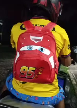 Customer photo review of SpeedBeam™ Backpack