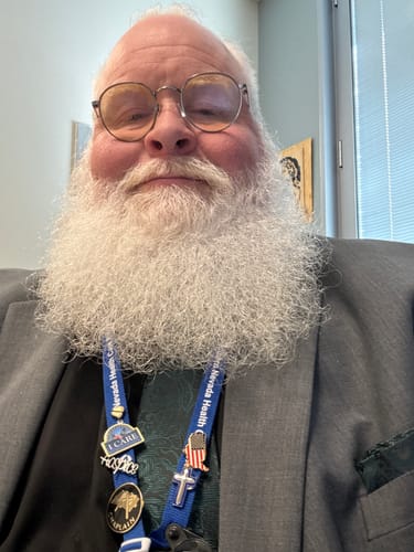 Customer photo review of Ties2you Neck Tie Phthalo Green Floral Silk Mens Dress Work Tie Handkerchief Cufflinks Set