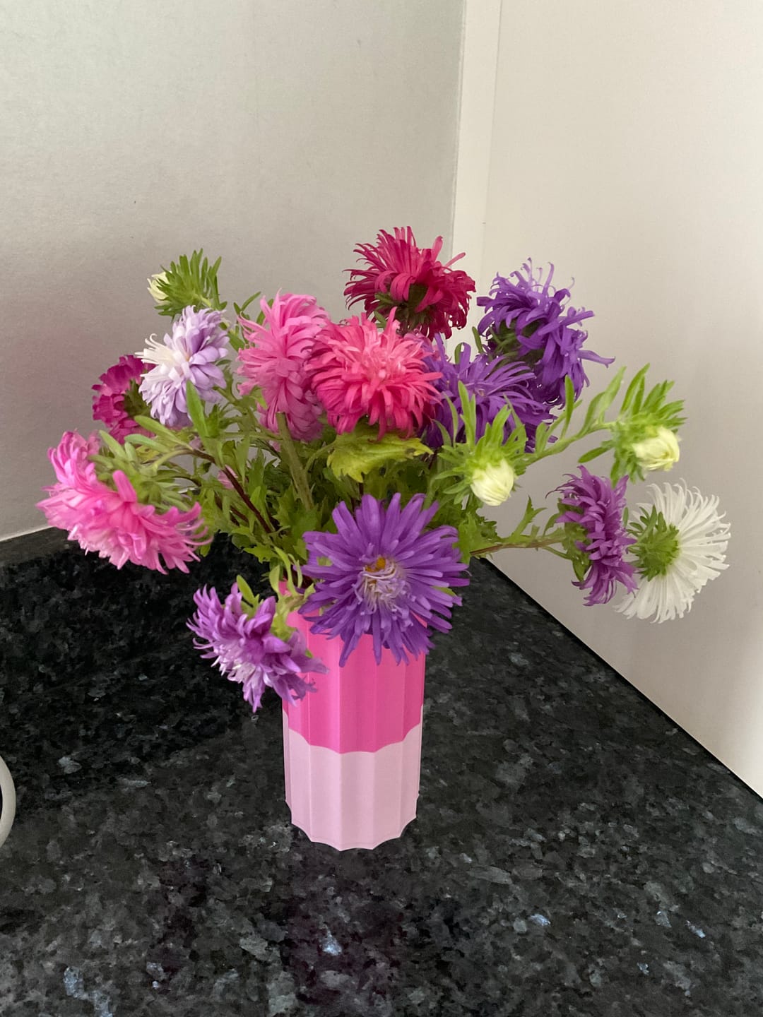 Customer photo review of The Millie vase