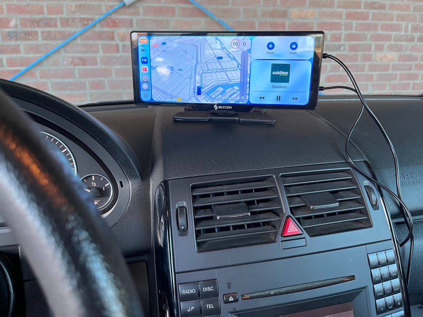 Customer photo review of Siltcon® 10.26” Carplay / Android Auto Scherm