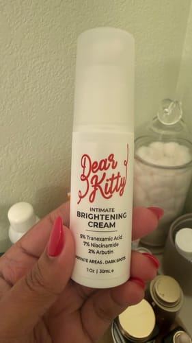 Customer photo review of Dark Spot Brightening Cream