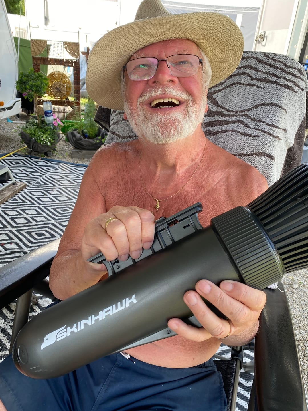 Customer photo review of SKINHAWK Elektrische Paddel-Unterstützung 700 W mit Funk-Controller