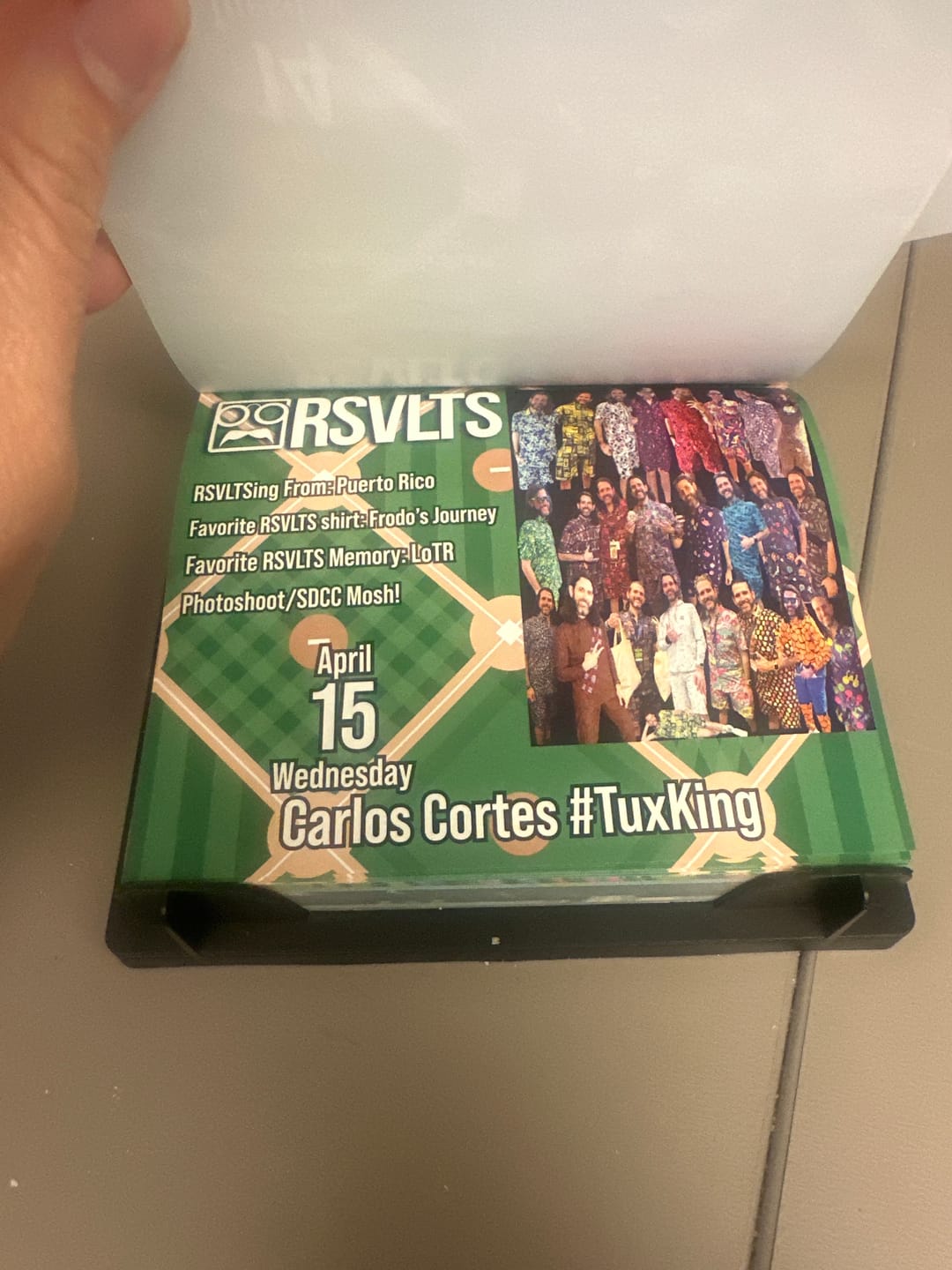 Customer photo review of RSVLTS 2026 Calendar