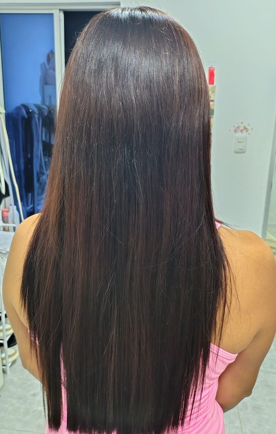 Customer photo review of 🥰 Reparador Total 2 en pasos+ Polimero+ Shampoo crecimiento