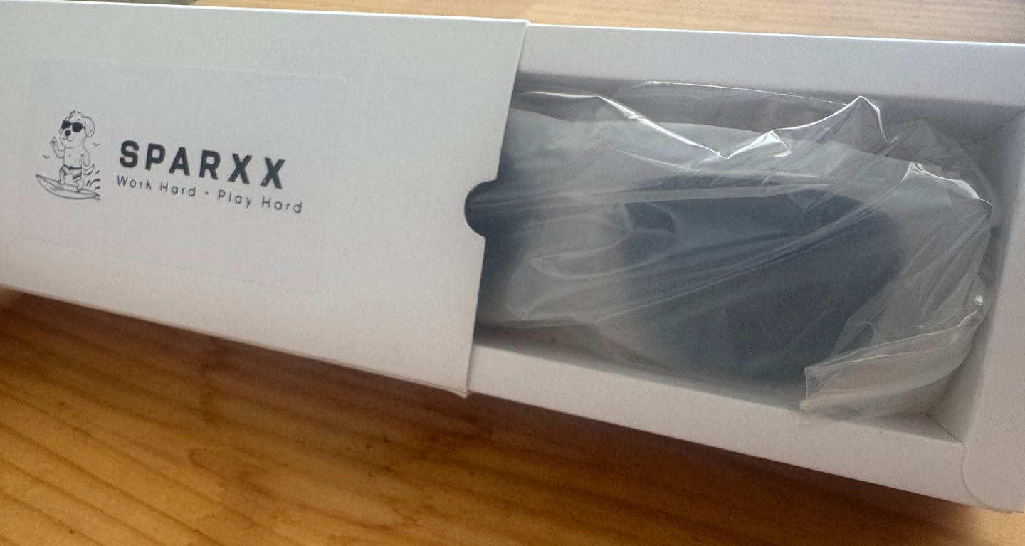 Customer photo review of Breeze - Clear Safety Sunglasses