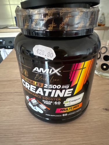 Customer photo review of Creatine Creapure® Black Line – Format comprimé à mâcher