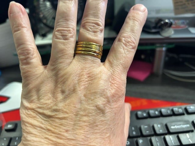 Customer photo review of Angelica® Angel Number Band (Bundle)