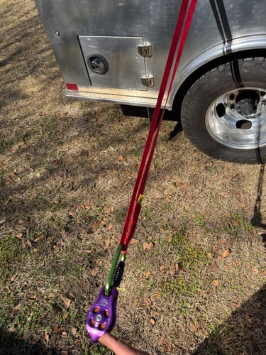 Customer photo review of Weaver Nylon Loop Runners
