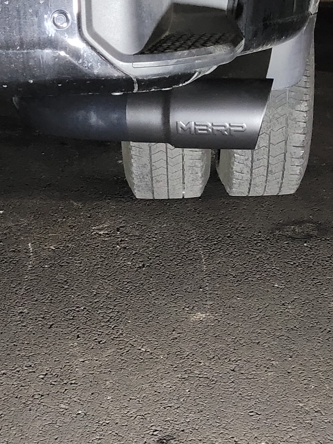 Customer photo review of 2017-2022 Duramax 70° Vented Turn Out Tip / Exhaust Tip (ST11070B)