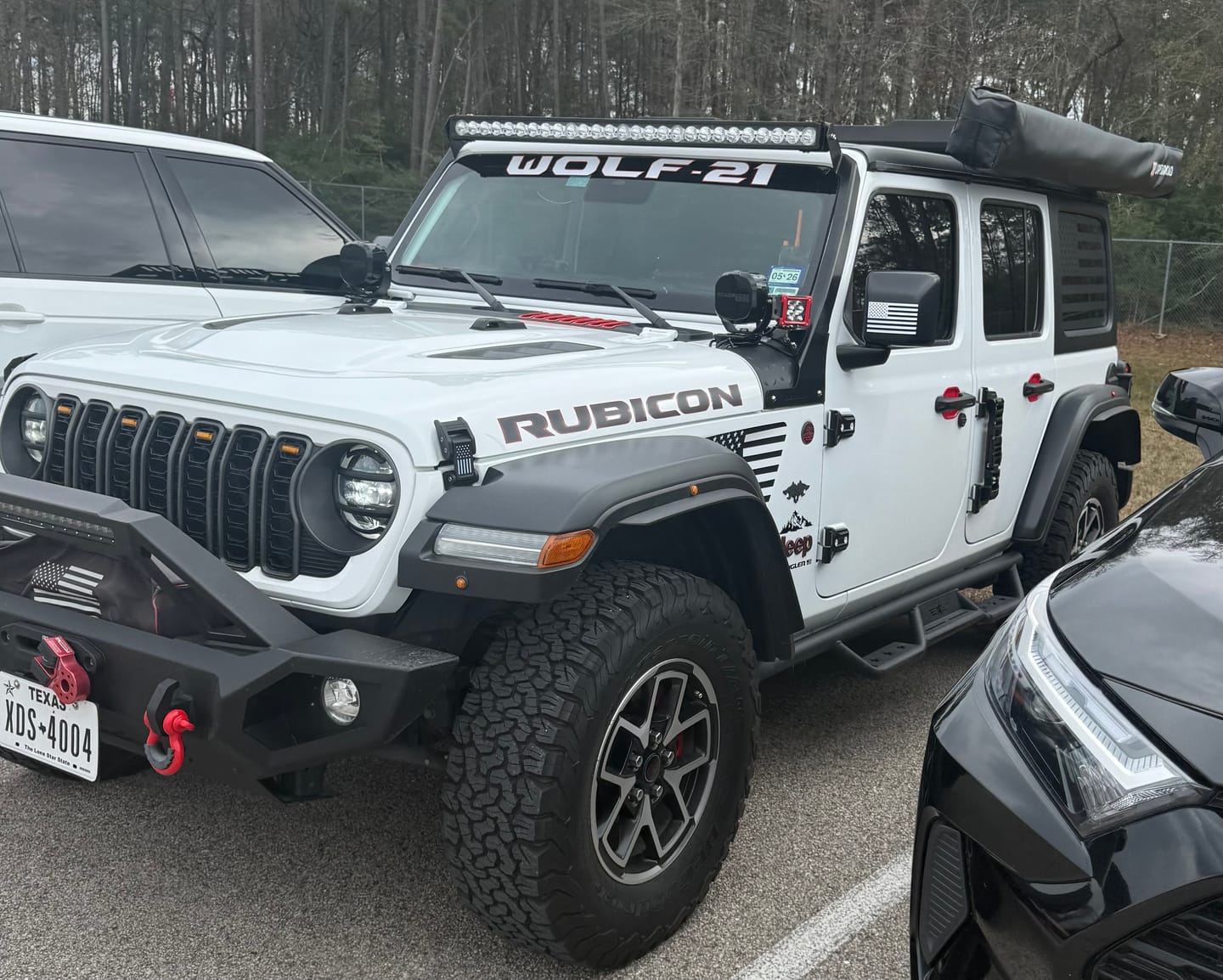 Customer photo review of Windshield Lettering