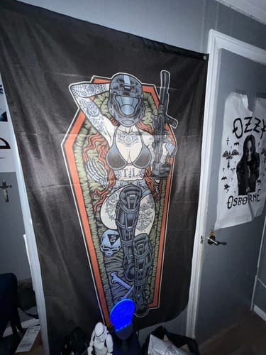 Customer photo review of Space Siren (Flag)