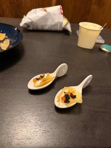 Customer photo review of Osetra Caviar