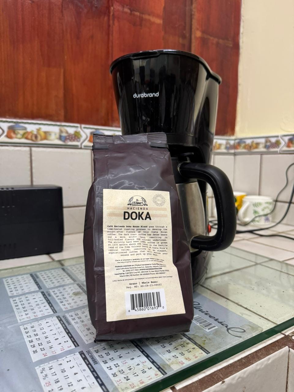 Customer photo review of Café Hacienda Doka House Blend Grano