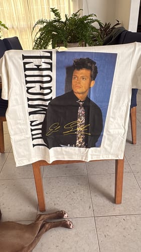 Customer photo review of Luis Miguel T-Shirt
