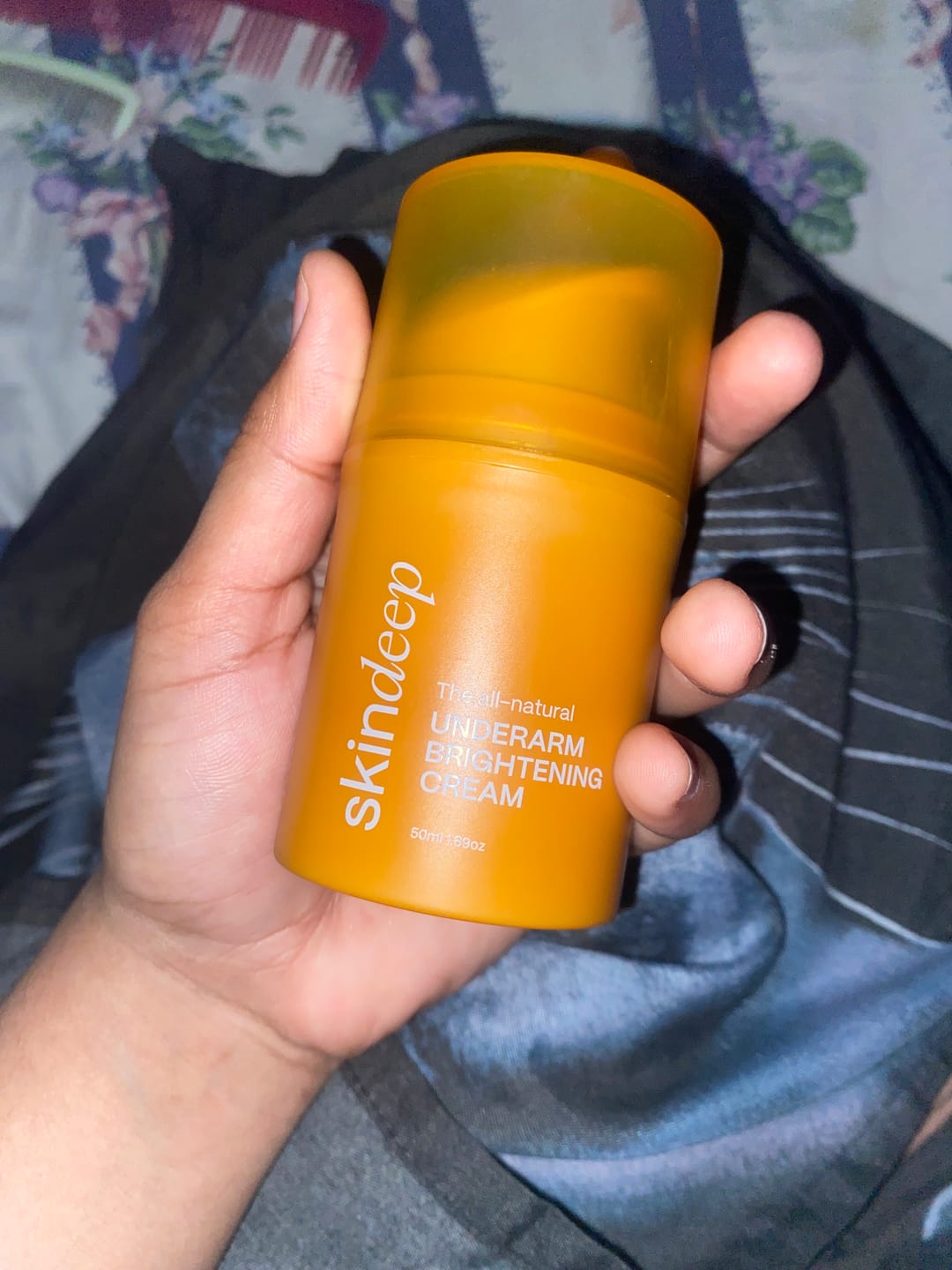 Customer photo review of THE ALL-NATURAL UNDERARM BRIGHTENING CREAM