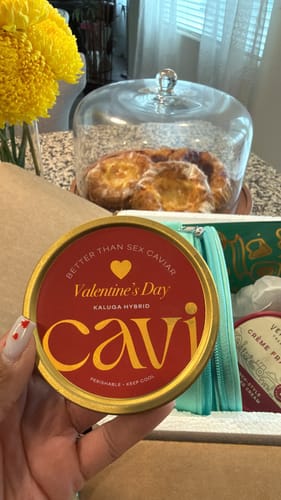 Customer photo review of Kaluga Hybrid Caviar