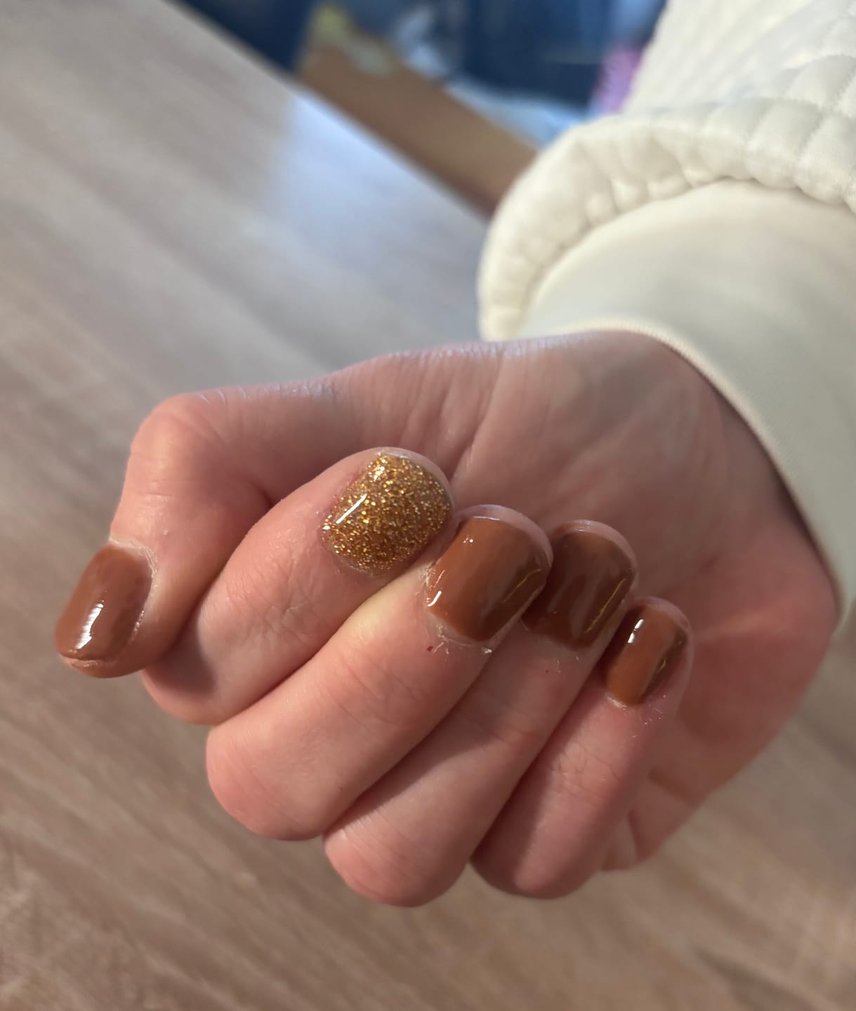 Customer photo review of Chocolate Moose Dipping Powder