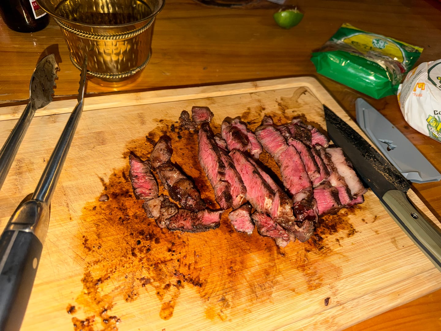 Customer photo review of Wagyu Texas Strip
