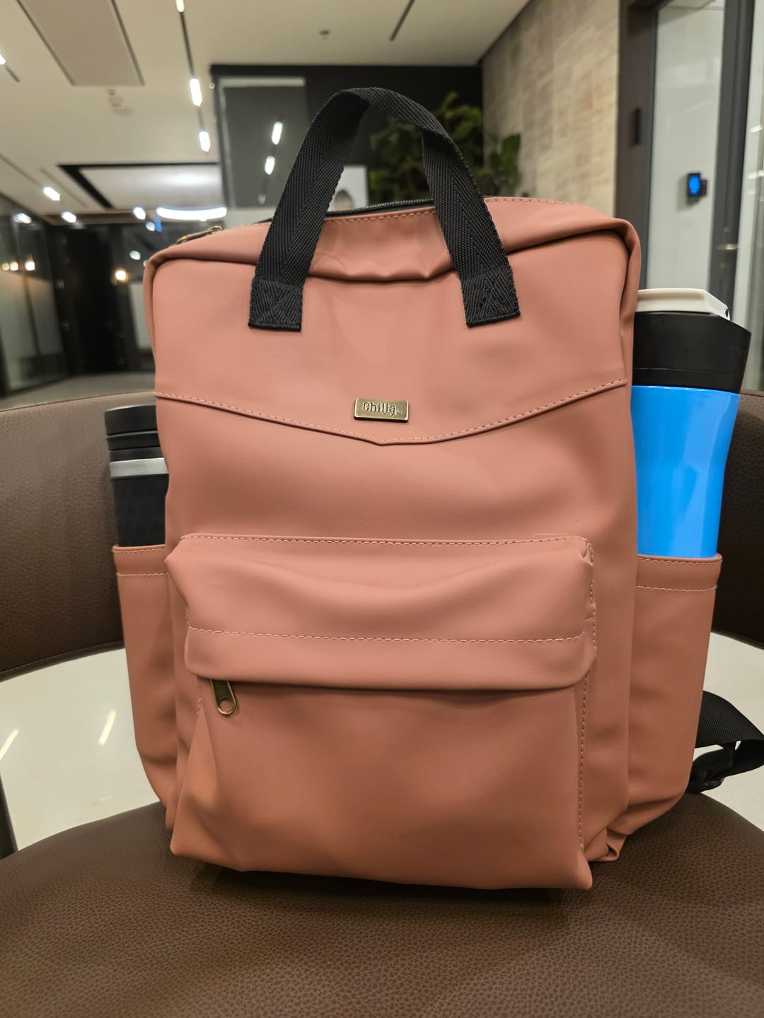 Customer photo review of תיק גב NOAH ורוד עתיק