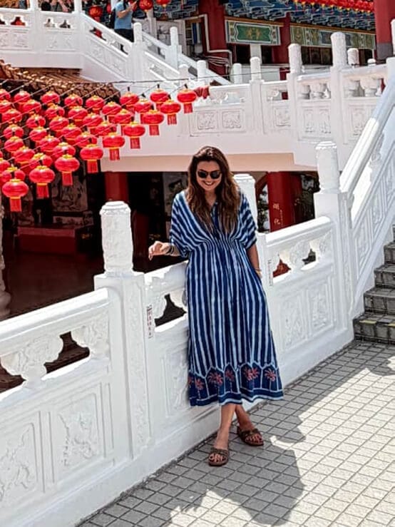 Customer photo review of Mrignayani Maxi Dress