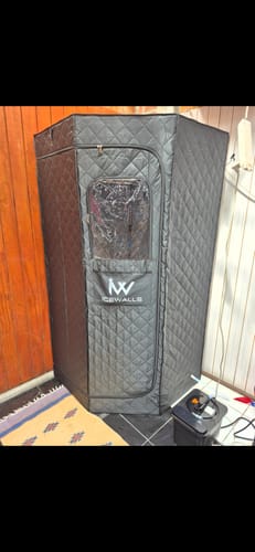 Customer photo review of Sauna Portátil 2.0