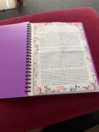 Customer photo review of Lily Darling Letters 1923
