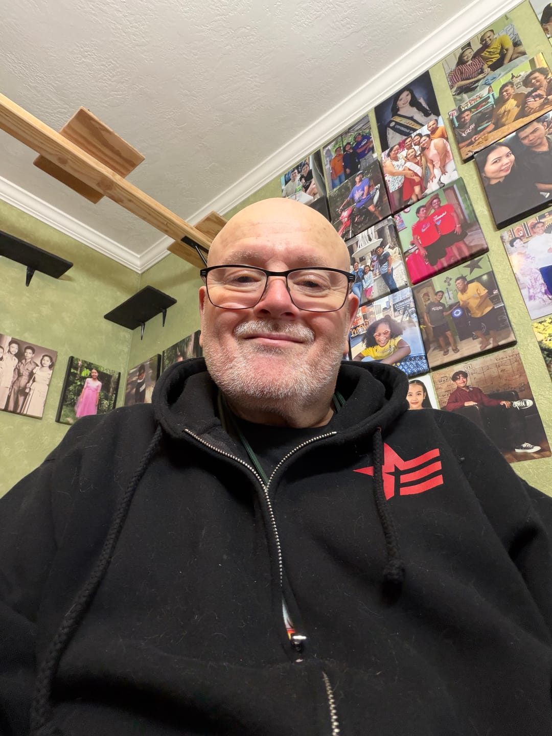 Customer photo review of Rogue Zip Hoodie