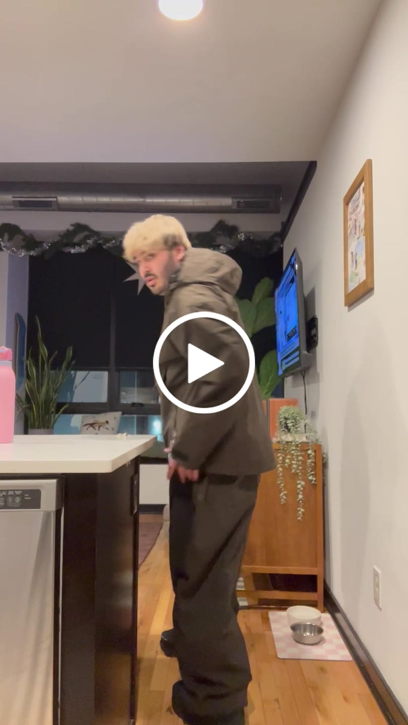 Customer video review of Men’s Coffee Baggy Drawstring Durable Snow Pants