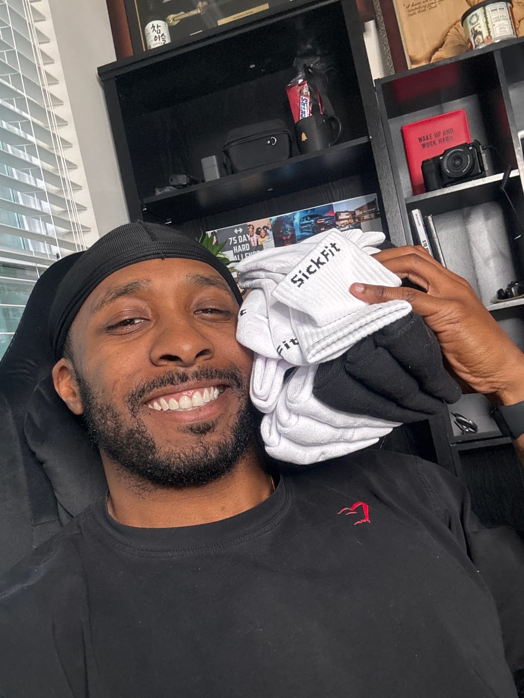 Customer photo review of Socks of the Month Subscription