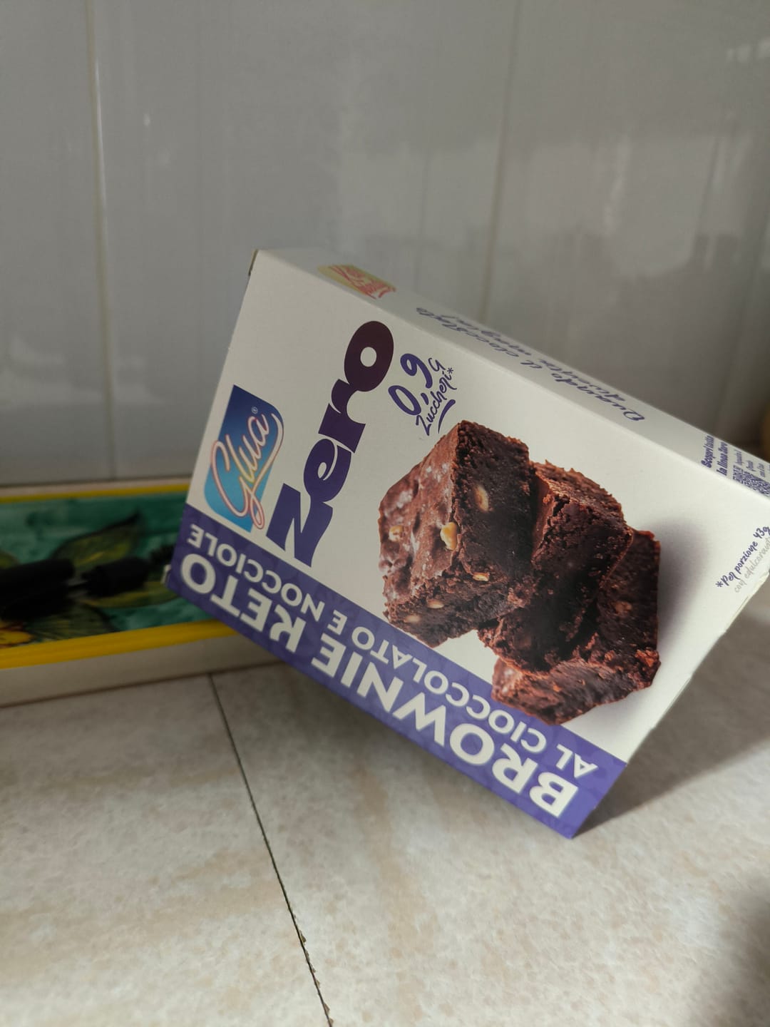 Customer photo review of Brownie keto al cioccolato