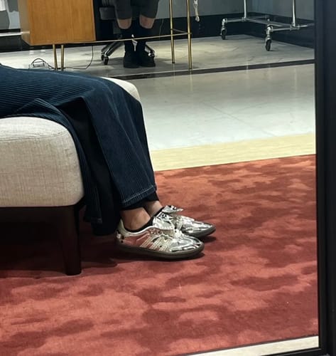 Customer photo review of adidas Samba x Wales Bonner