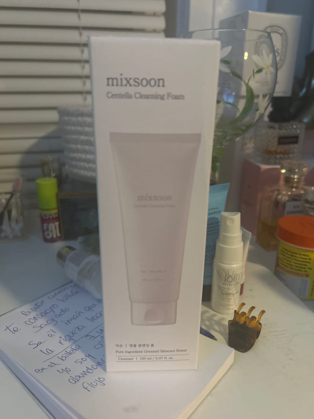 Customer photo review of [MIXSOON] Centella Cleansing Foam 150ml
