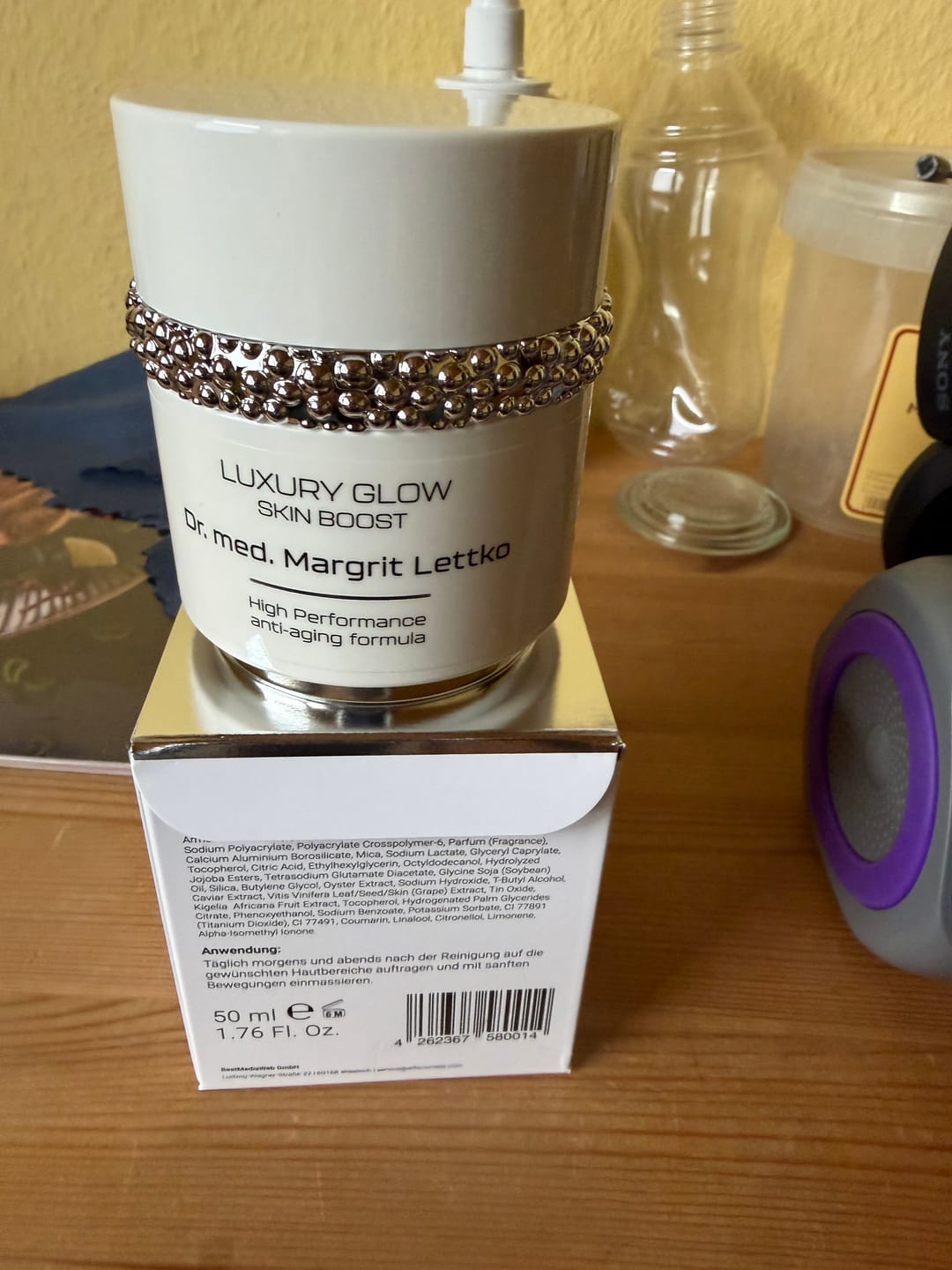Customer photo review of Luxury Glow - AntiAging-Creme
