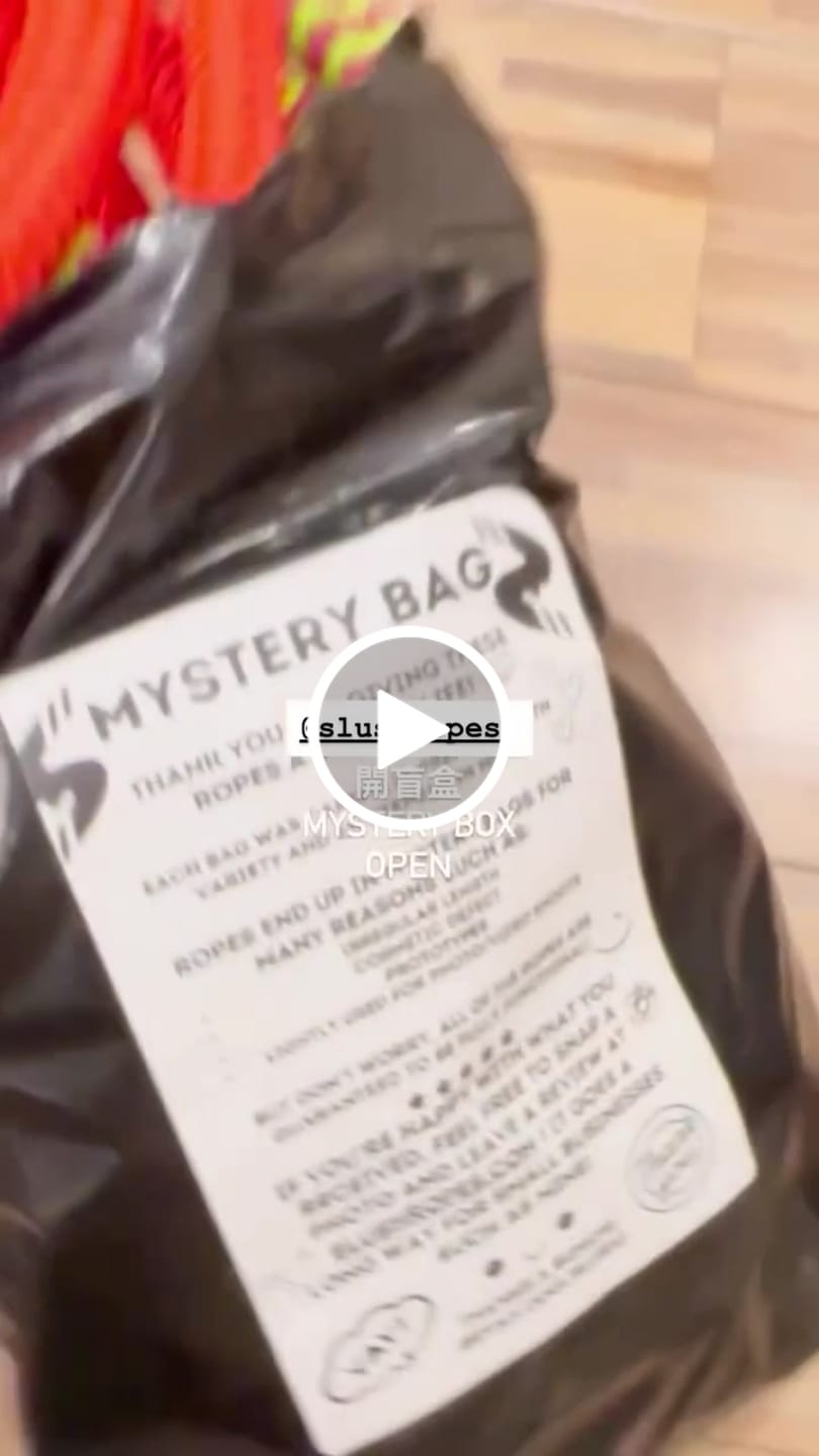 Customer video review of MYSTERY SLUSH BAG (3 for 1 Flow Ropes)