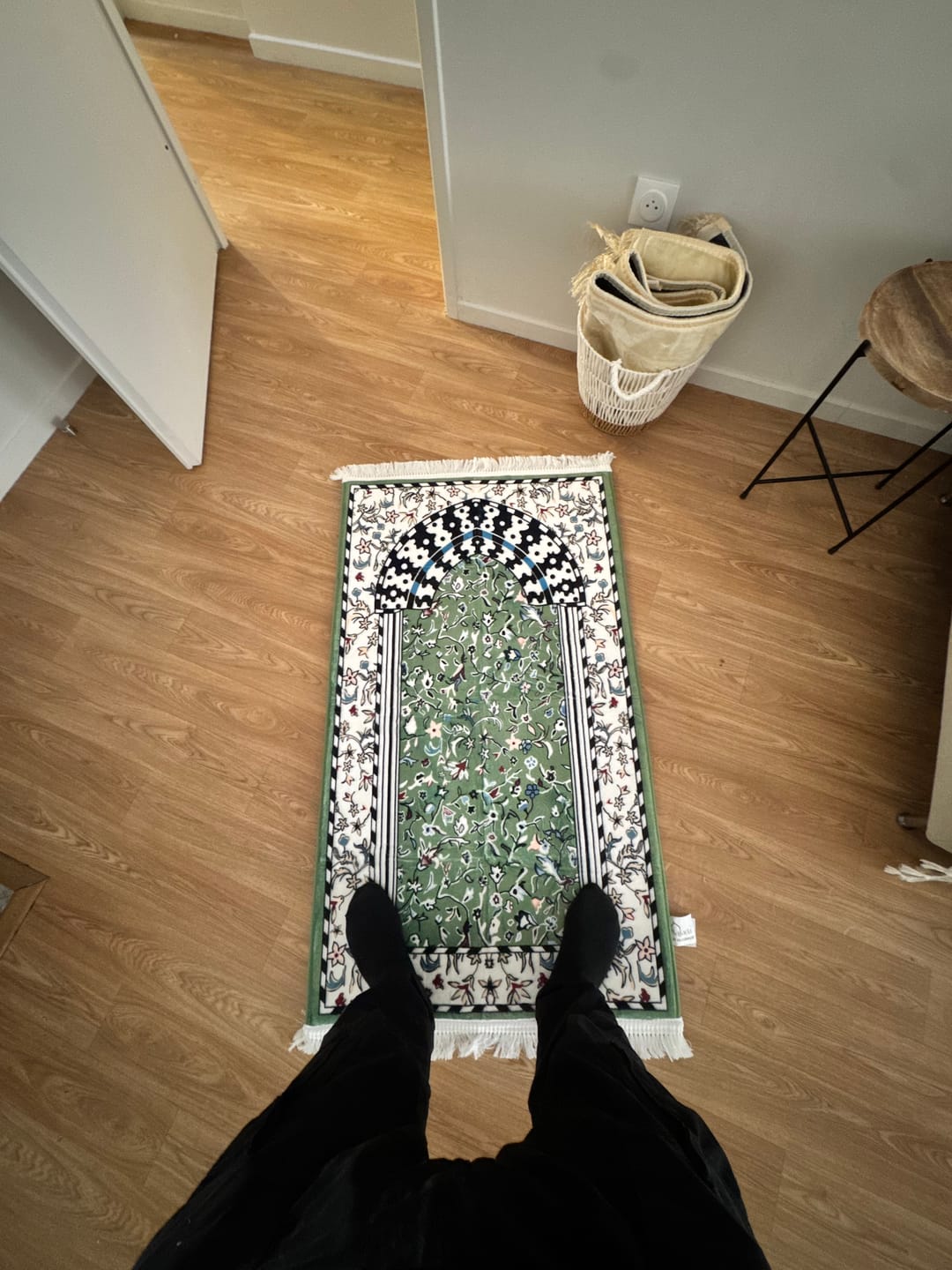 Customer photo review of Minbar Al Rawda Padded Prayer Mat