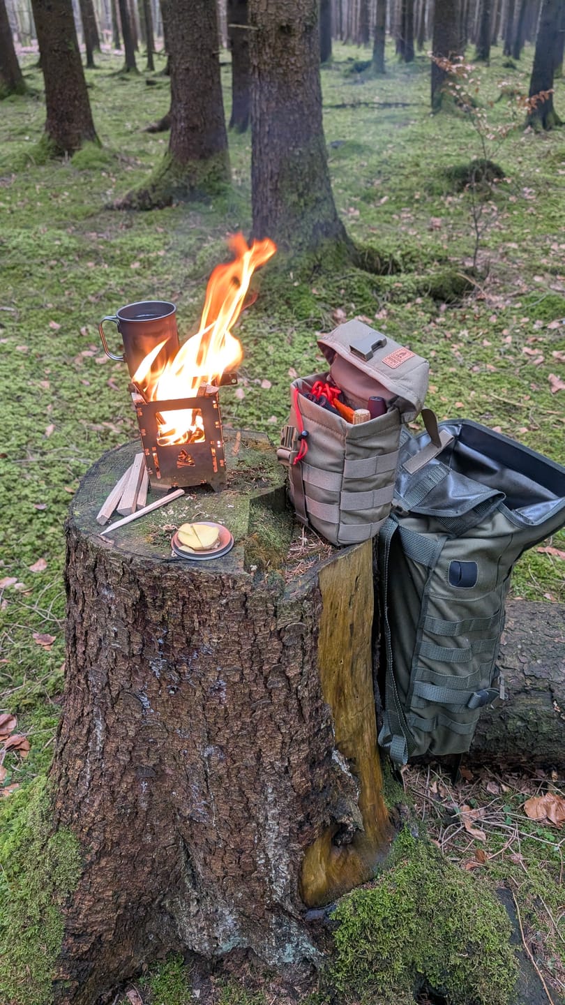Customer photo review of Jääkäri S backpack