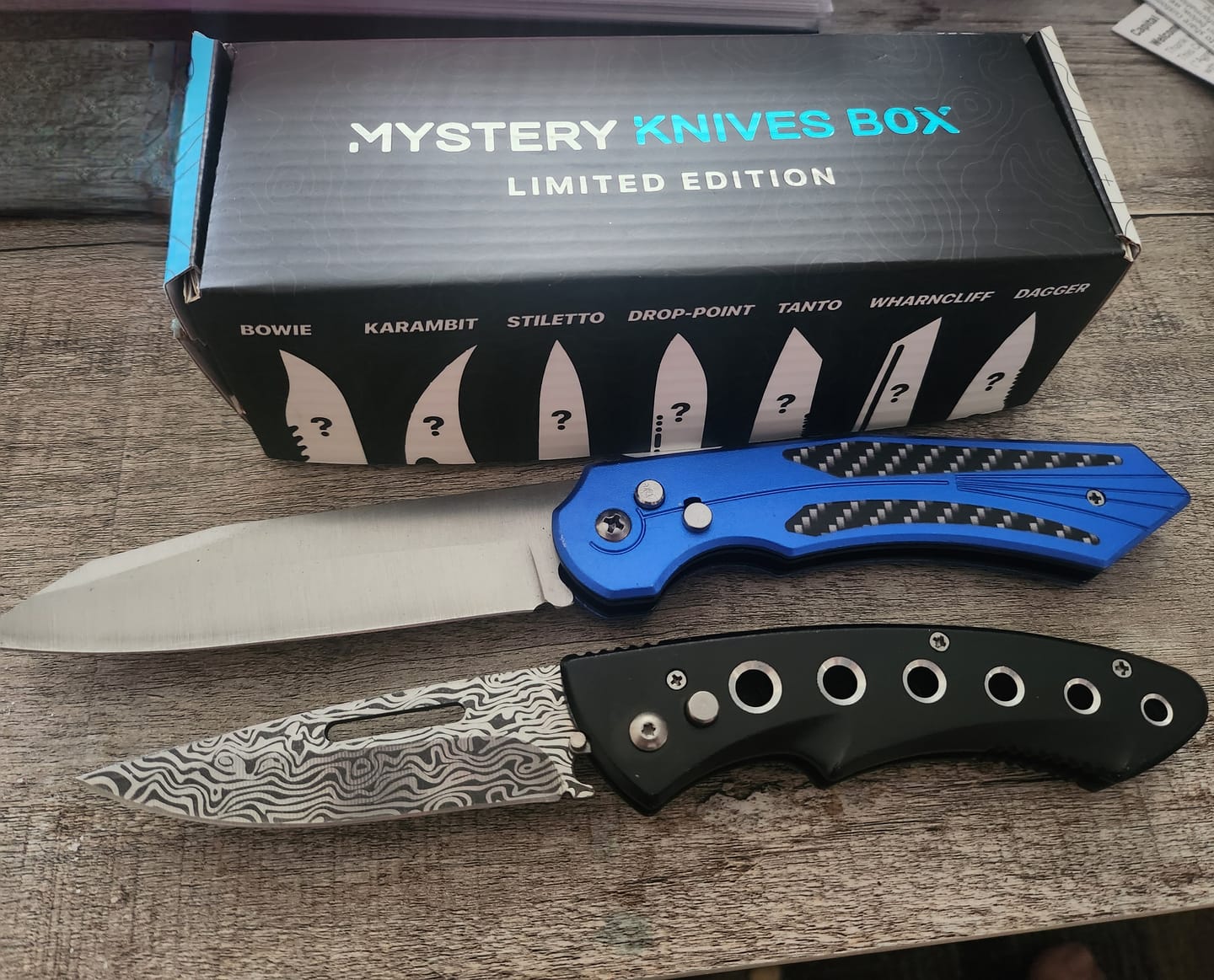 Customer photo review of Switchblade Mystery Box™