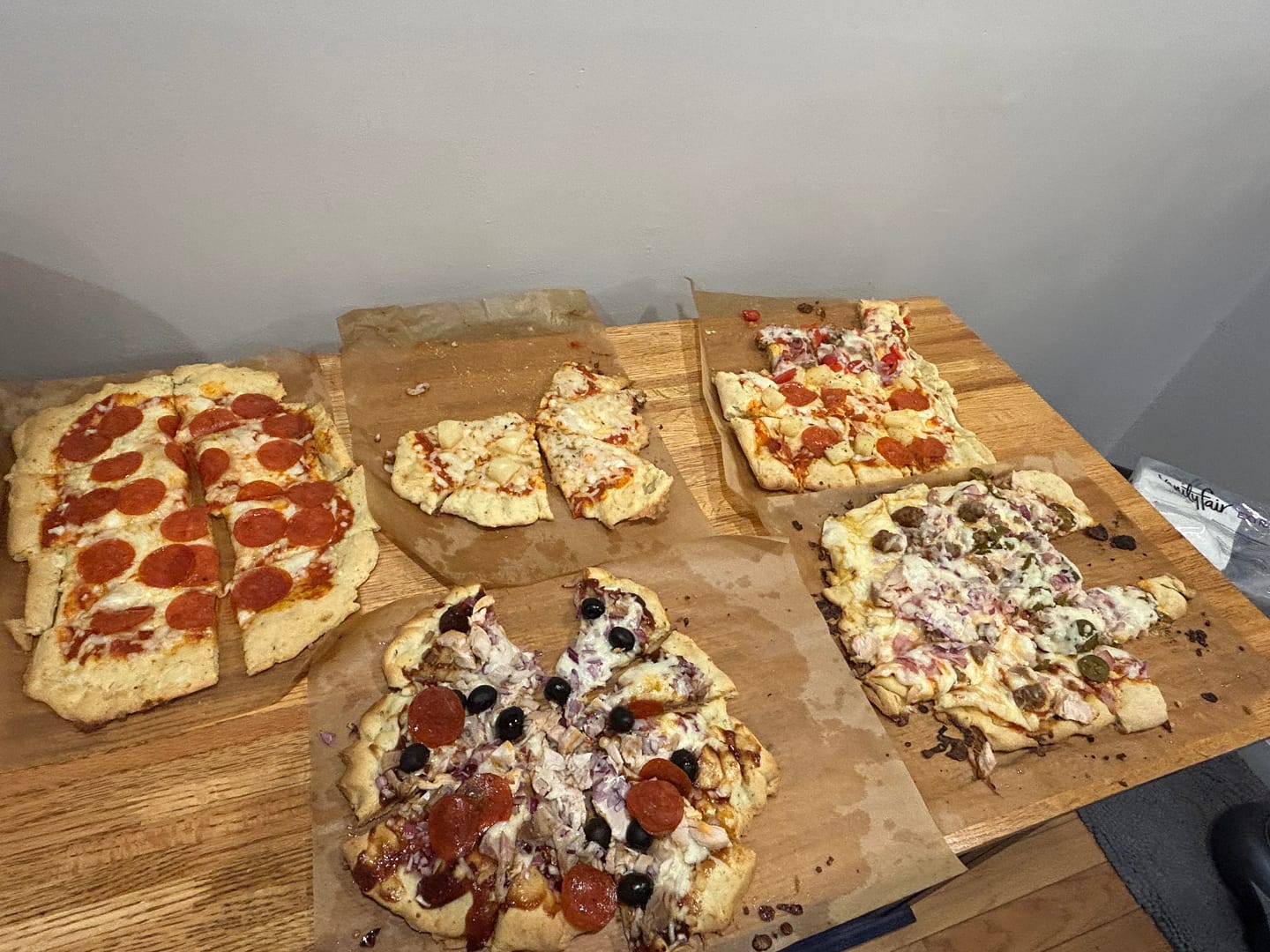 Customer photo review of gfJules Gluten Free Pizza Crust Mix