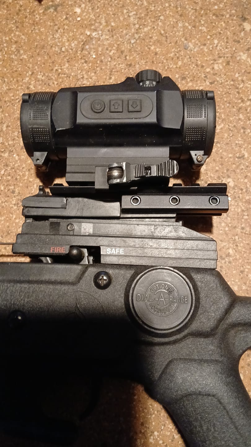 Customer photo review of Vector Optics SCRD-26II Nautilus 1x30 QD