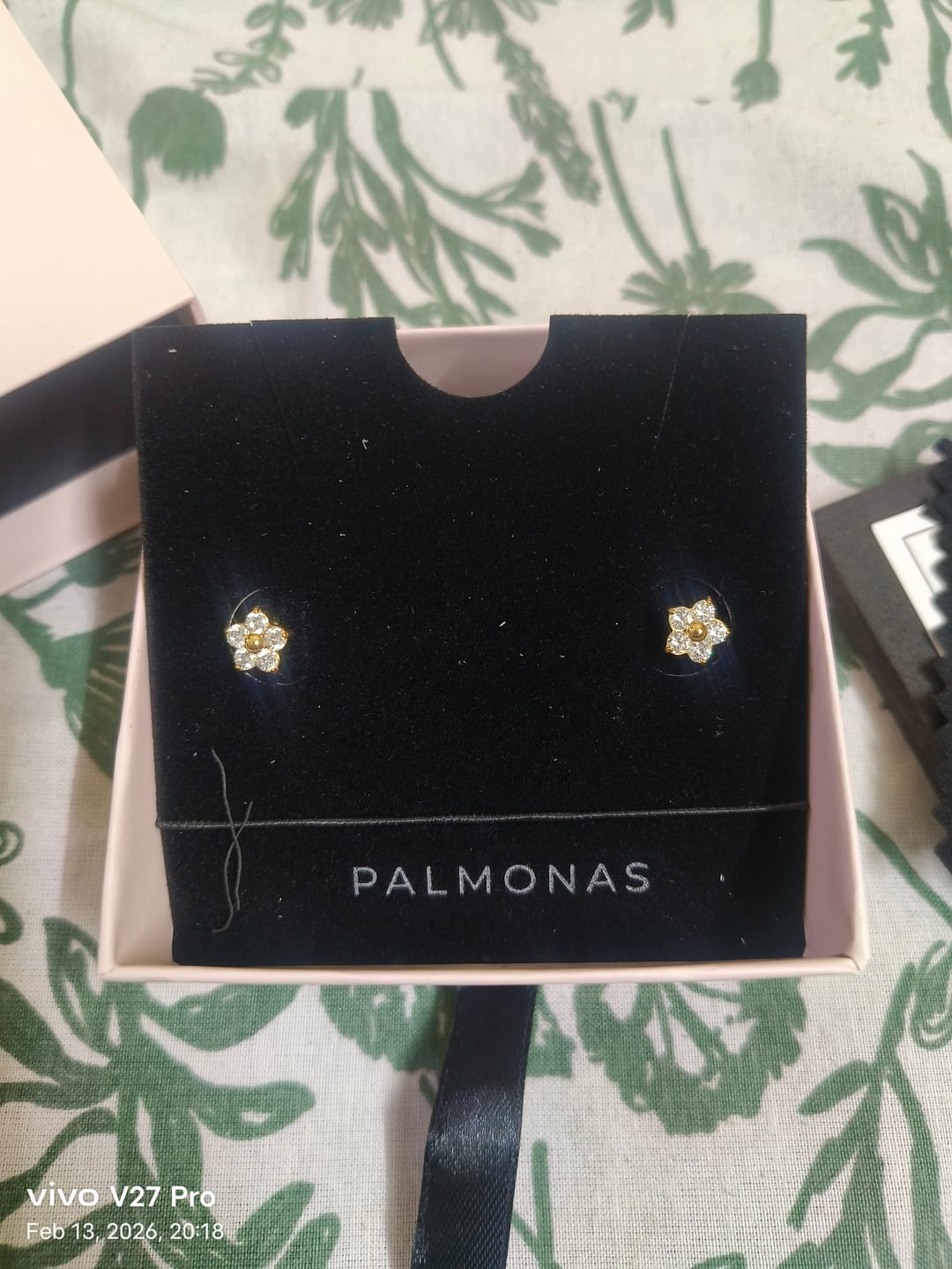 Customer photo review of Crystal Nova Studs