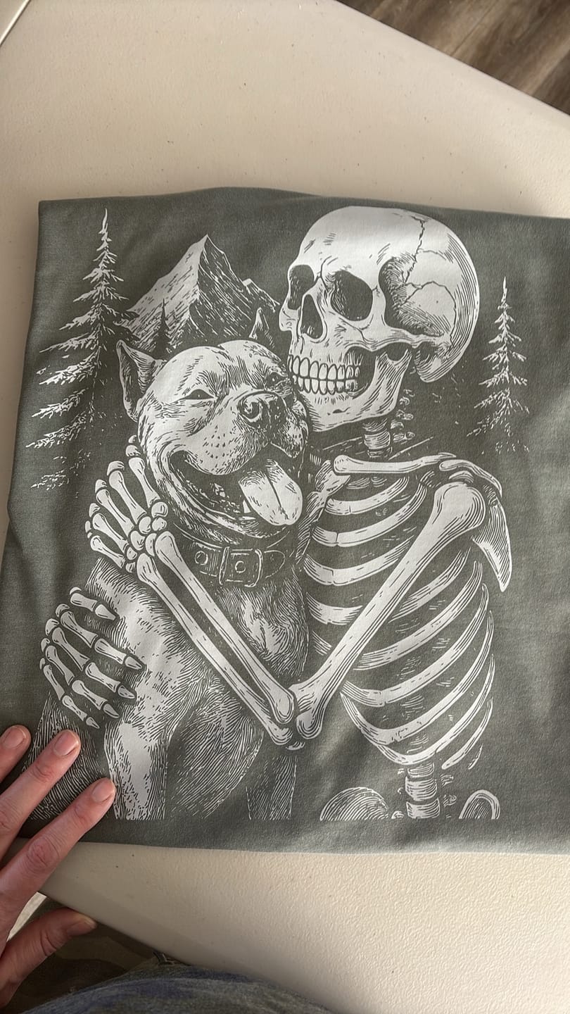 Customer photo review of Custom DTF Gang Transfer Rolls - Multiple Sizes - Upload Ready to Print Gang Sheet