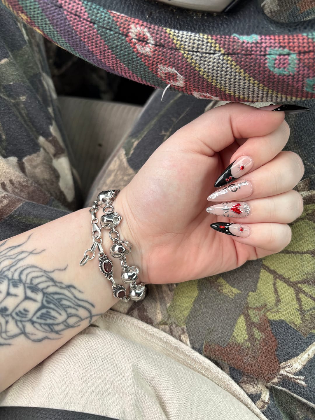 Customer photo review of 10 STAGES OF ADDICTION BRACELET